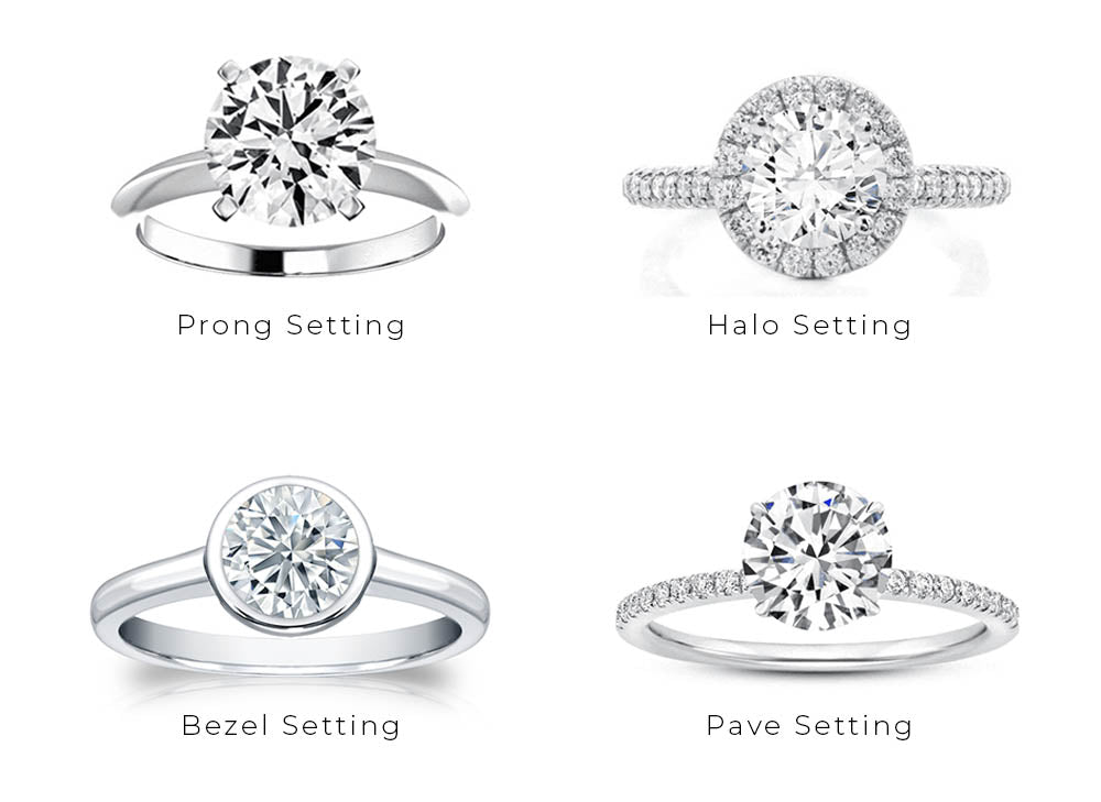 Best Moissanite diamond Cuts and Engagement Ring Ideas. A guide to Engagement ring shopping.