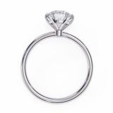 2 CT Round Lab Grown Diamond Solitaire Ring | 9K/14K Gold | WOKE