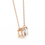 WOKE™ VVS-F Lab Grown 1.00 Carat Radiant cut Diamond pendant | (No chain)