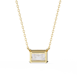 WOKE™ VVS-F Lab Grown 1.00 Carat Radiant cut Diamond pendant | (No chain)