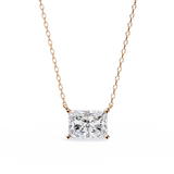 WOKE™ VVS-F Lab Grown 1.00 Carat Radiant cut Diamond pendant | (No chain)