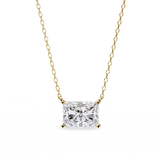 WOKE™ VVS-F Lab Grown 1.00 Carat Radiant cut Diamond pendant | (No chain)
