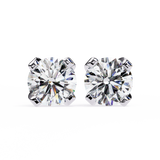WOKE ™ 1.40 CARAT VVS-EF Tab prong Round CUT Lab Grown Diamond Studs in 14/18k Gold