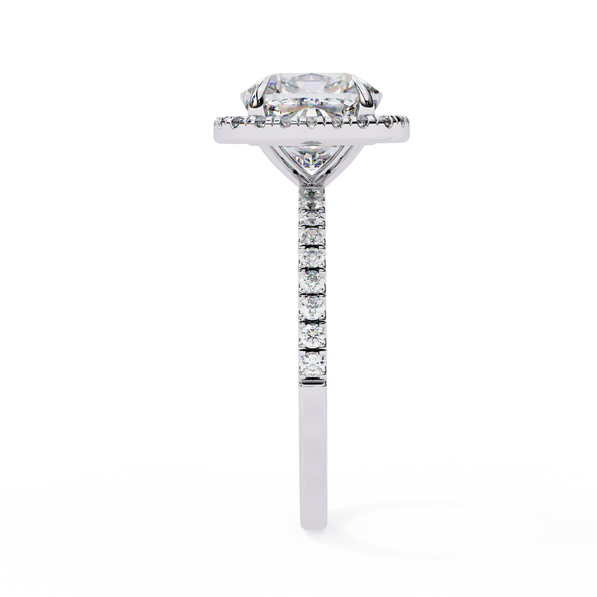 WOKE ™ 1.80 CARAT VVS-EF Lab Grown Diamond ring in 9K/14K/18k Gold