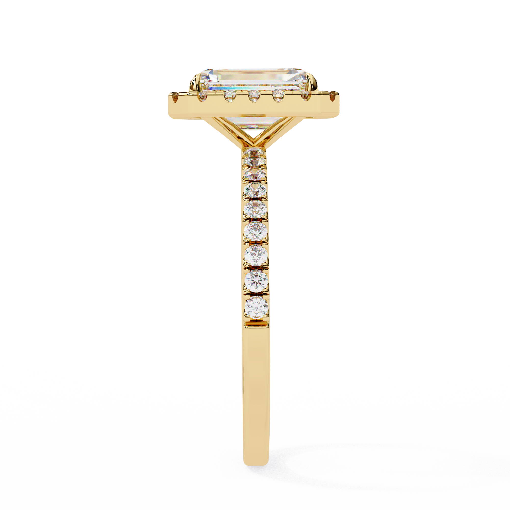 WOKE ™ 1.90 CARAT VVS-EF Lab Grown Diamond ring in 9K/14K/18k Gold