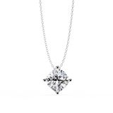 WOKE™ VVS-F Lab Grown 1.00 Carat Radiant cut Diamond pendant | (No chain)
