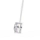 WOKE™ VVS-F Lab Grown 1.00 Carat Radiant cut Diamond pendant | (No chain)