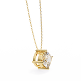 WOKE™ VVS-F Lab Grown 1.00 Carat Radiant cut Diamond pendant | (No chain)