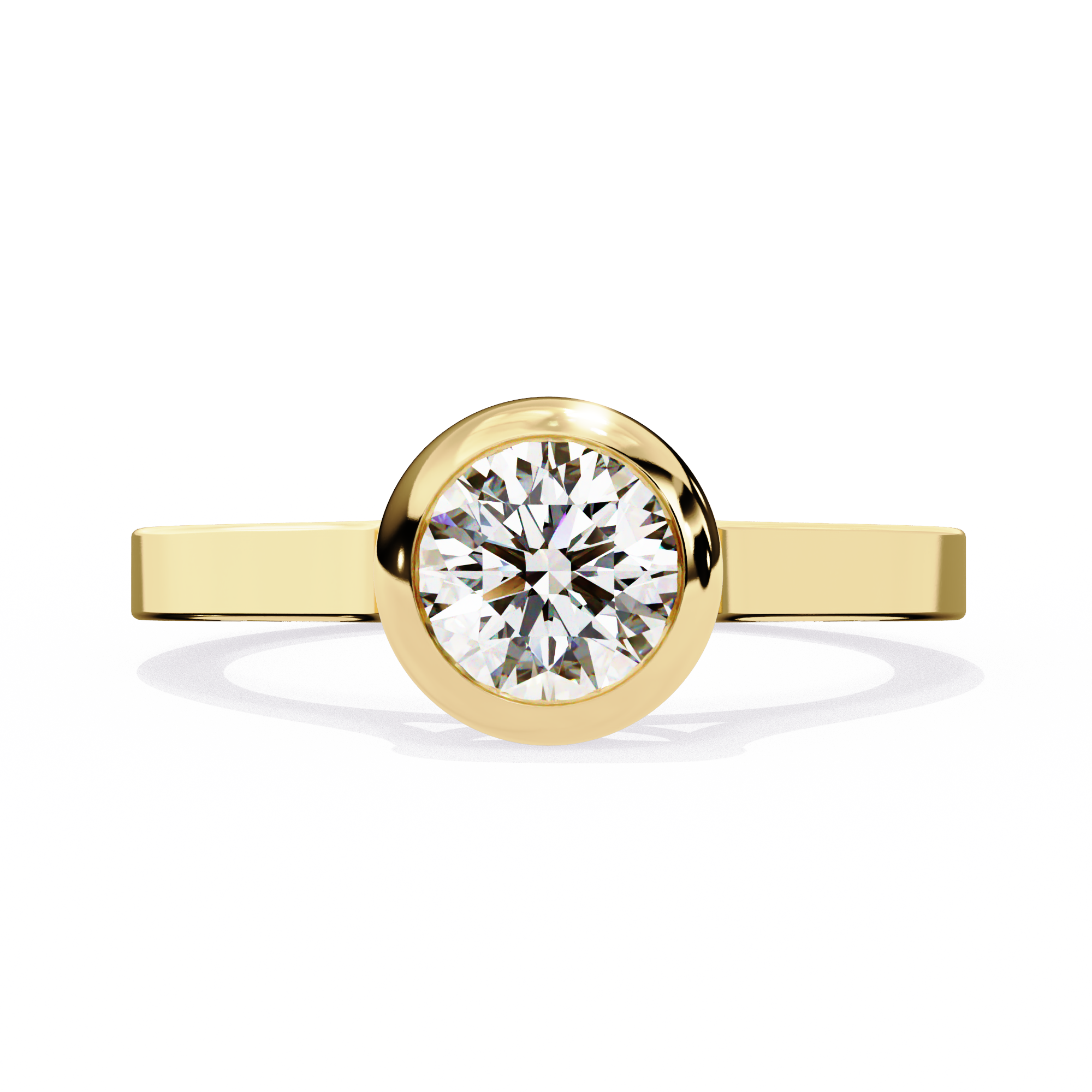 WOKE ™ . 75 CARAT VVS-EF Lab Grown Diamond ring in 9K/14K/18k Gold