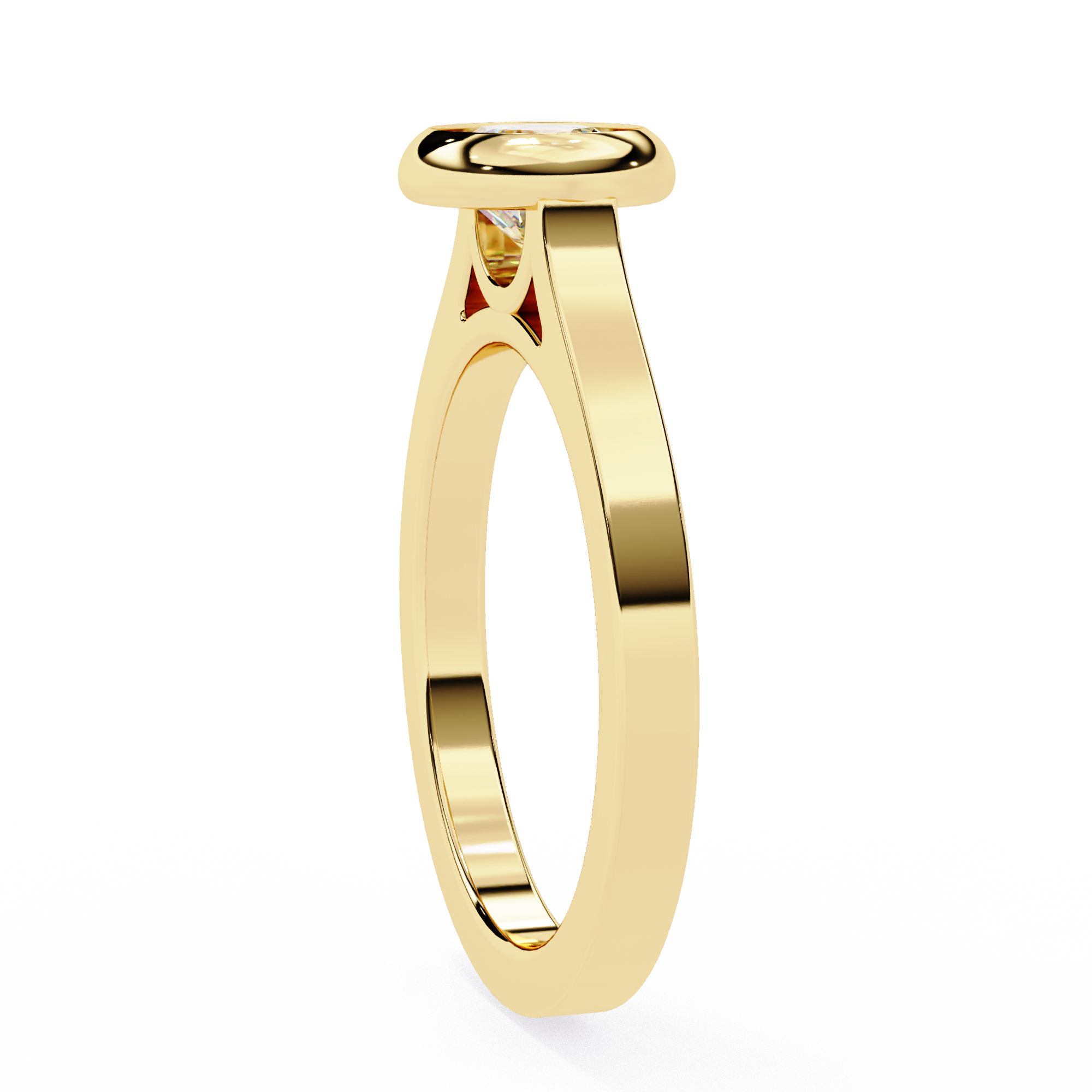 WOKE ™ . 75 CARAT VVS-EF Lab Grown Diamond ring in 9K/14K/18k Gold