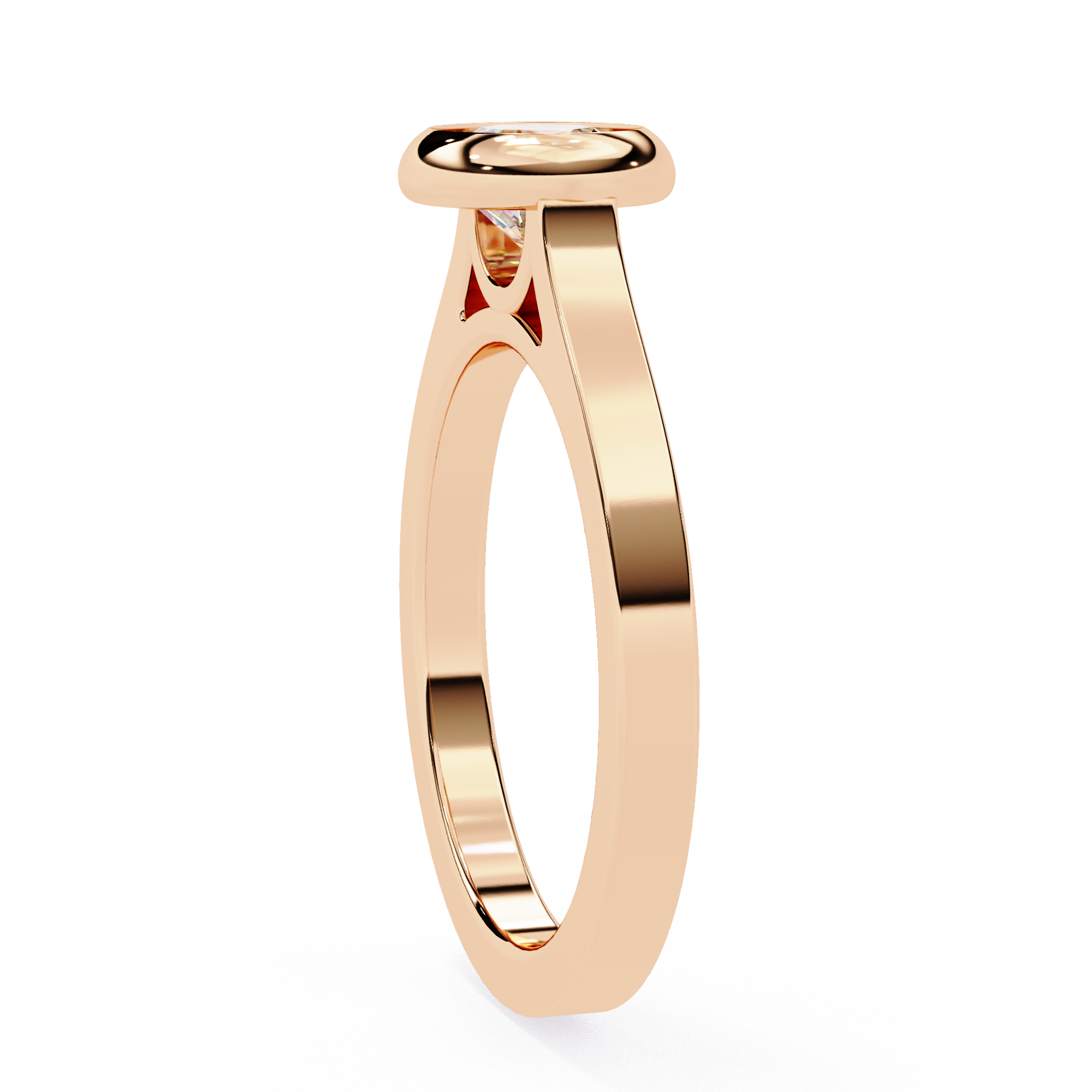 WOKE ™ . 75 CARAT VVS-EF Lab Grown Diamond ring in 9K/14K/18k Gold