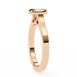 WOKE ™ . 75 CARAT VVS-EF Lab Grown Diamond ring in 9K/14K/18k Gold