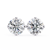 WOKE ™ 1.20 CARAT VVS-EF Turkey round cut Lab Grown Diamond Studs in 14/18k Gold
