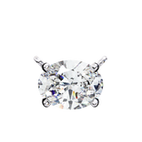 WOKE ™ VVS-F Lab Grown 1.00 Carat Princess cut Diamond pendant | (No chain)