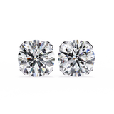 WOKE ™ 1.20 CARAT  VVS-EF Round CUT Lab Grown Diamond Studs in 14/18k Gold
