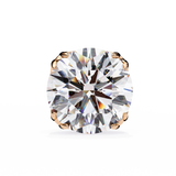 WOKE ™ 1.20 CARAT  VVS-EF Round CUT Lab Grown Diamond Studs in 14/18k Gold