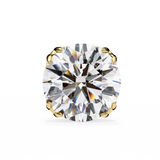 WOKE ™ 1.20 CARAT  VVS-EF Round CUT Lab Grown Diamond Studs in 14/18k Gold