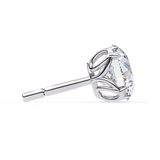WOKE ™ 1.20 CARAT  VVS-EF Round CUT Lab Grown Diamond Studs in 14/18k Gold