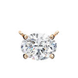 WOKE ™ VVS-F Lab Grown 1.00 Carat Princess cut Diamond pendant | (No chain)