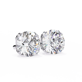 WOKE ™ 1.20 CARAT  VVS-EF Round CUT Lab Grown Diamond Studs in 14/18k Gold