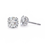 WOKE ™ 1.20 CARAT  VVS-EF Round CUT Lab Grown Diamond Studs in 14/18k Gold