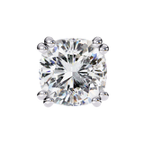 Round cut 8 Prongs Moissanite Studs in 9k Gold/925 Silver for HIM |WOKE