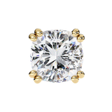 Round cut 8 Prongs Moissanite Studs in 9k Gold/925 Silver for HIM |WOKE