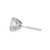 Round cut 8 Prongs Moissanite Studs in 9k Gold/925 Silver for HIM |WOKE