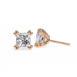 WOKE ™ 1.10 CARAT VVS-F Moissanite studs in 14/18k Gold (Copy)