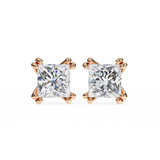 WOKE ™ 1.10 CARAT VVS-F Moissanite studs in 14/18k Gold (Copy)