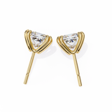 WOKE ™ 1.10 CARAT VVS-F Moissanite studs in 14/18k Gold (Copy)