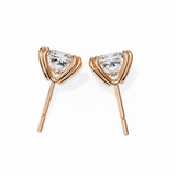 WOKE ™ 1.10 CARAT VVS-F Moissanite studs in 14/18k Gold (Copy)
