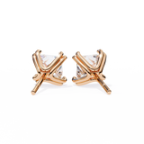 WOKE ™ 1.10 CARAT VVS-F Moissanite studs in 14/18k Gold (Copy)