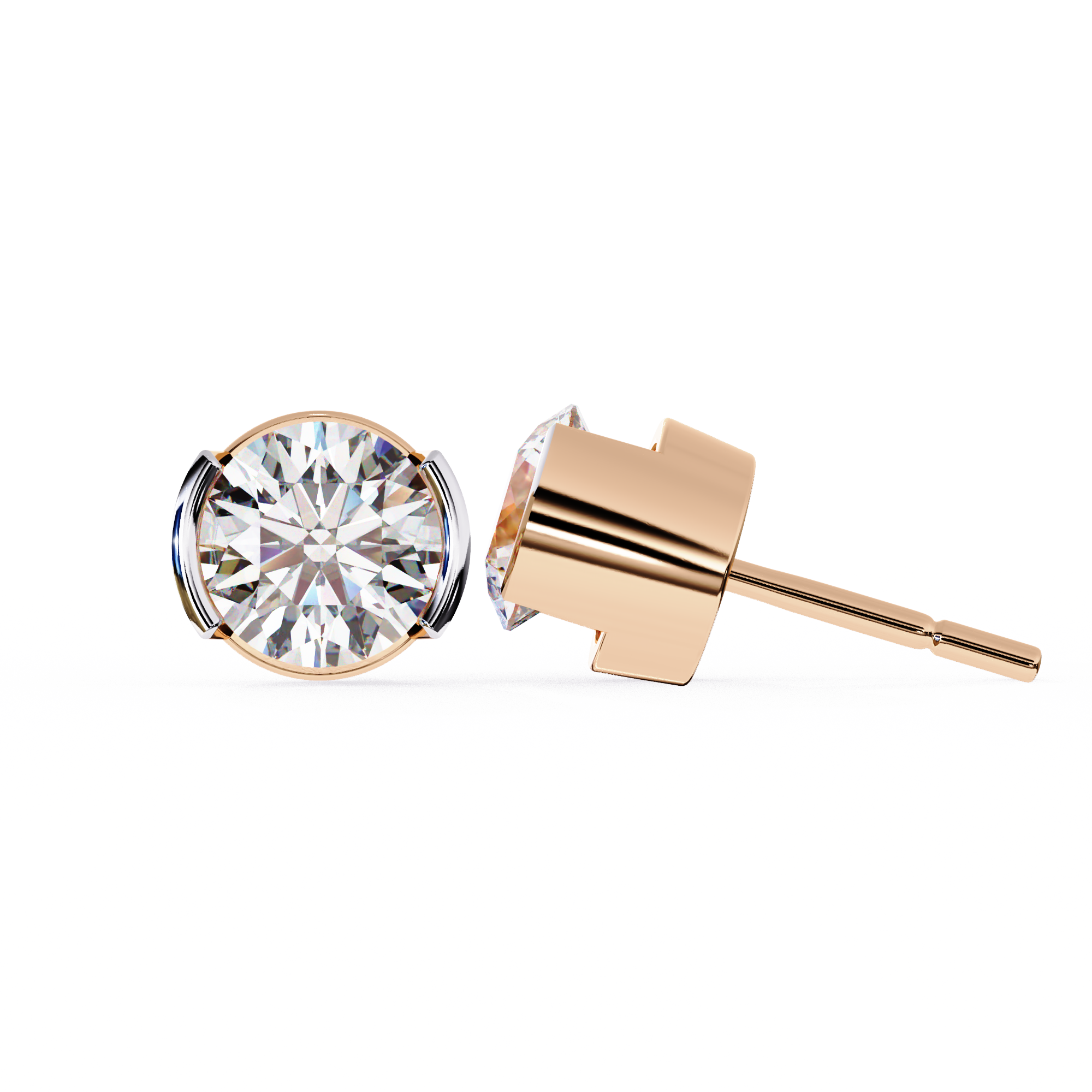 WOKE ™ 1.20 CARAT VVS-F Lab Grown Diamond ring in 14/18k Gold