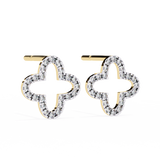 WOKE ™ Cloud VVS-F Lab Grown Diamond Studs in 14/18k Gold
