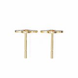 WOKE ™ Cloud VVS-F Lab Grown Diamond Studs in 14/18k Gold