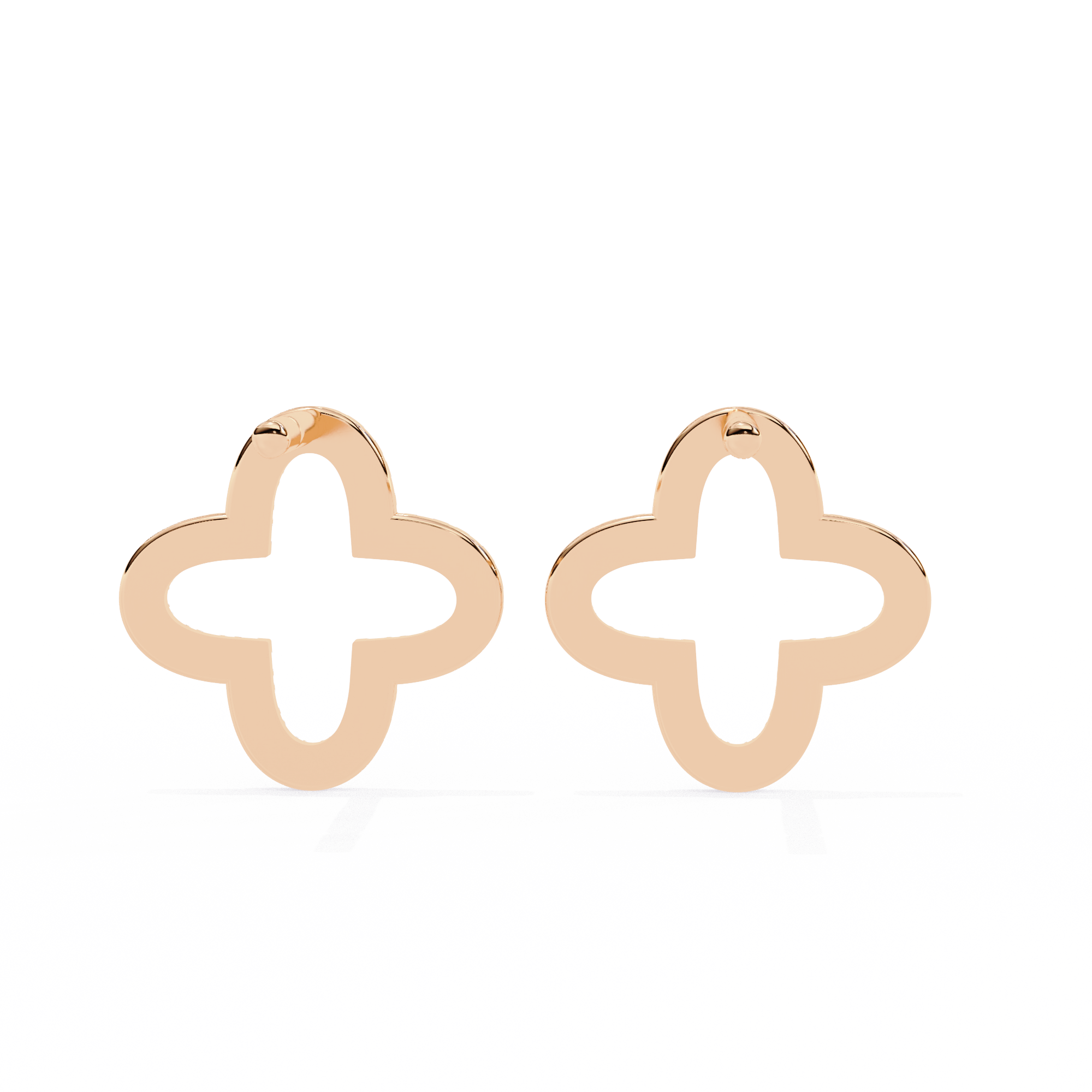 WOKE ™ Cloud VVS-F Lab Grown Diamond Studs in 14/18k Gold