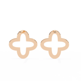 WOKE ™ Cloud VVS-F Lab Grown Diamond Studs in 14/18k Gold