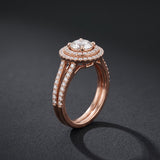 1.432 CT Round Lab Grown Diamond Ring in 9K Gold/14K Gold |WOKE