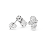 0.718 CT Lab Grown Round Diamond Studs in 9K/14K Gold |WOKE