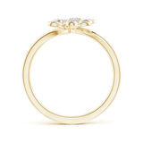 Lab-Grown Diamond Five Petal Flower Fashion Ring| WOKE