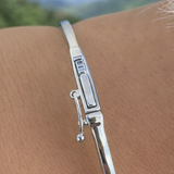 East West 1 CT Oval cut moissanite Bracelet | WOKE