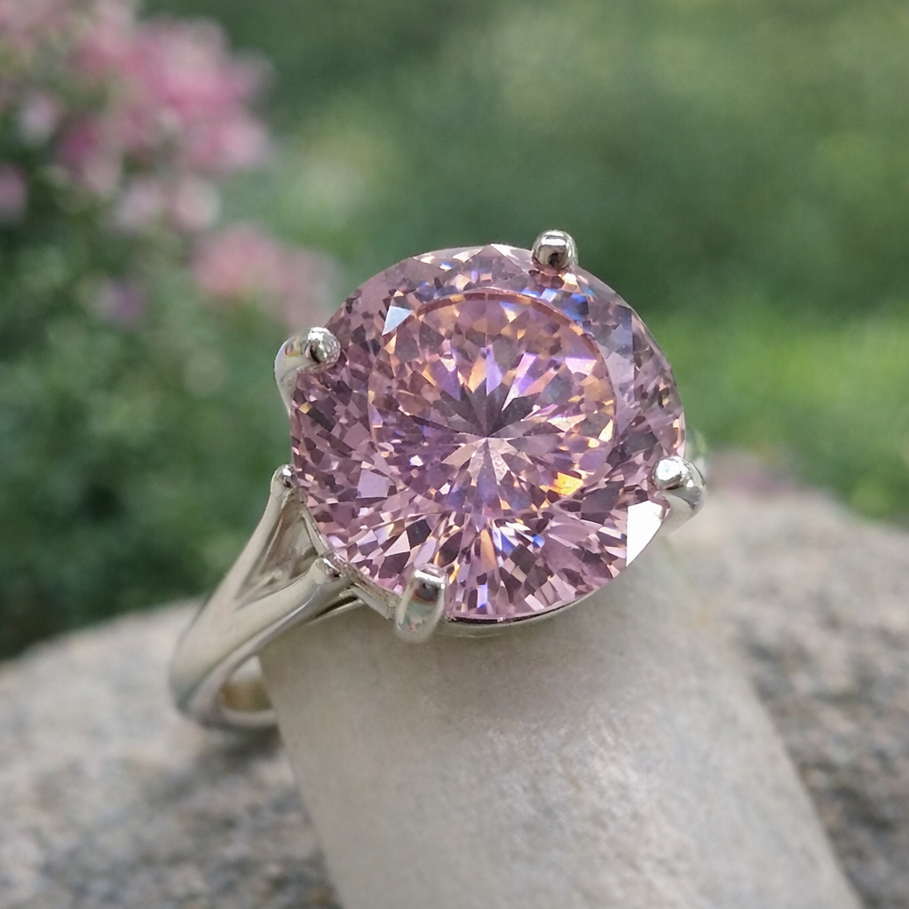 2 carat Pink Portugese Ring | WOKE