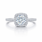 Round cut Lab Grown Diamond in 9K/14K Gold | WOKE