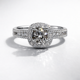 Round cut Lab Grown Diamond in 9K  |WOKE