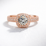 Round cut Lab Grown Diamond in 9K  |WOKE