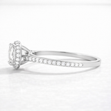 Round cut Lab Grown Diamond in 9K/14K Gold | WOKE