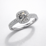 Round cut Lab Grown Diamond in 9K  |WOKE