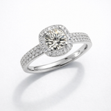 Round cut Lab Grown Diamond in 9K  |WOKE
