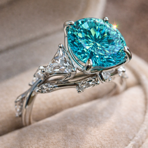 Moissanite Solitaire Rings